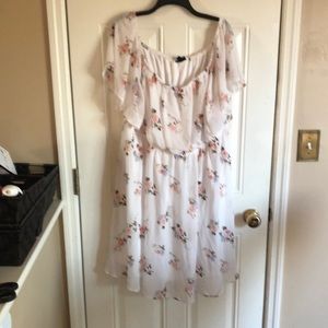 Torrid Size 3 Summer Dress in White Floral